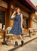 Planets Vintage Dress by Retrolicious