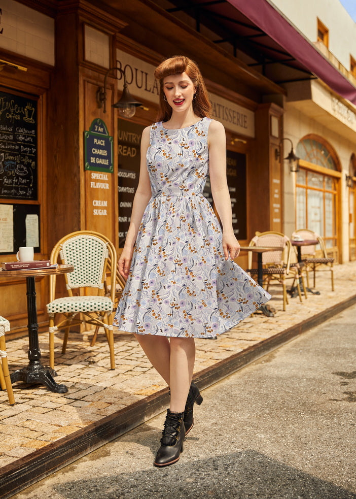 Pollinators Vintage Dress by Retrolicious