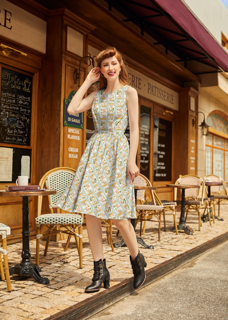 Jars Vintage Dress by Retrolicious