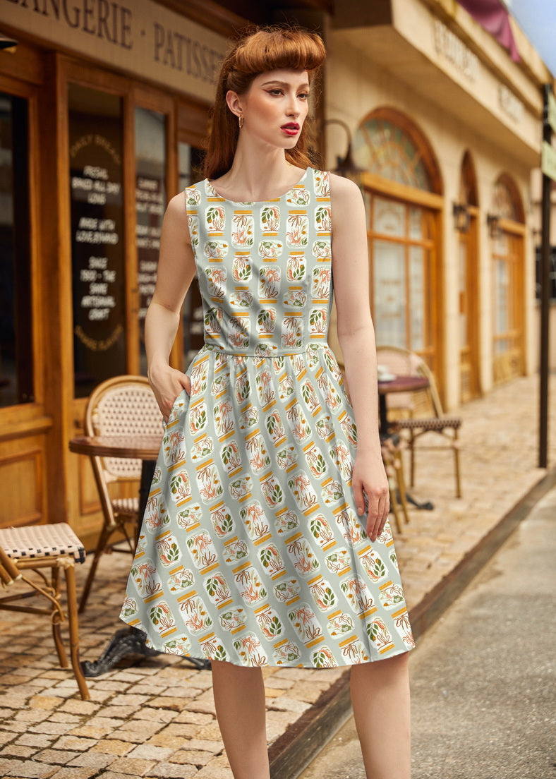Jars Vintage Dress by Retrolicious