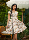 Woodland Animals Greta Dress by Retrolicious