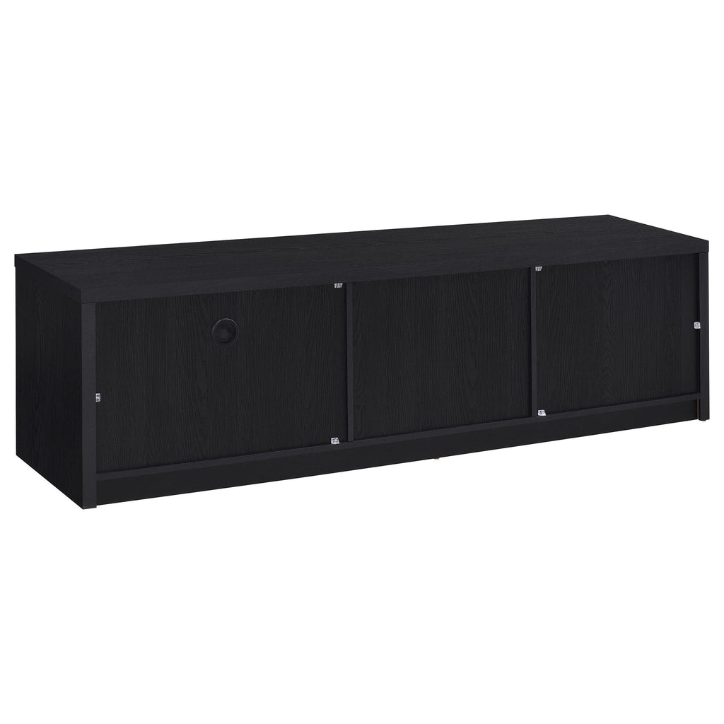 Murray 70-inch 2-door TV Stand Media Console Black by Unique Piece Furniture