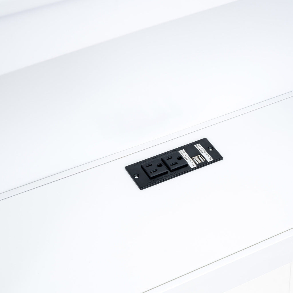 Daybed With 2 Storage Drawers, Storage Cabinets, USB Ports by Unique Piece Furniture
