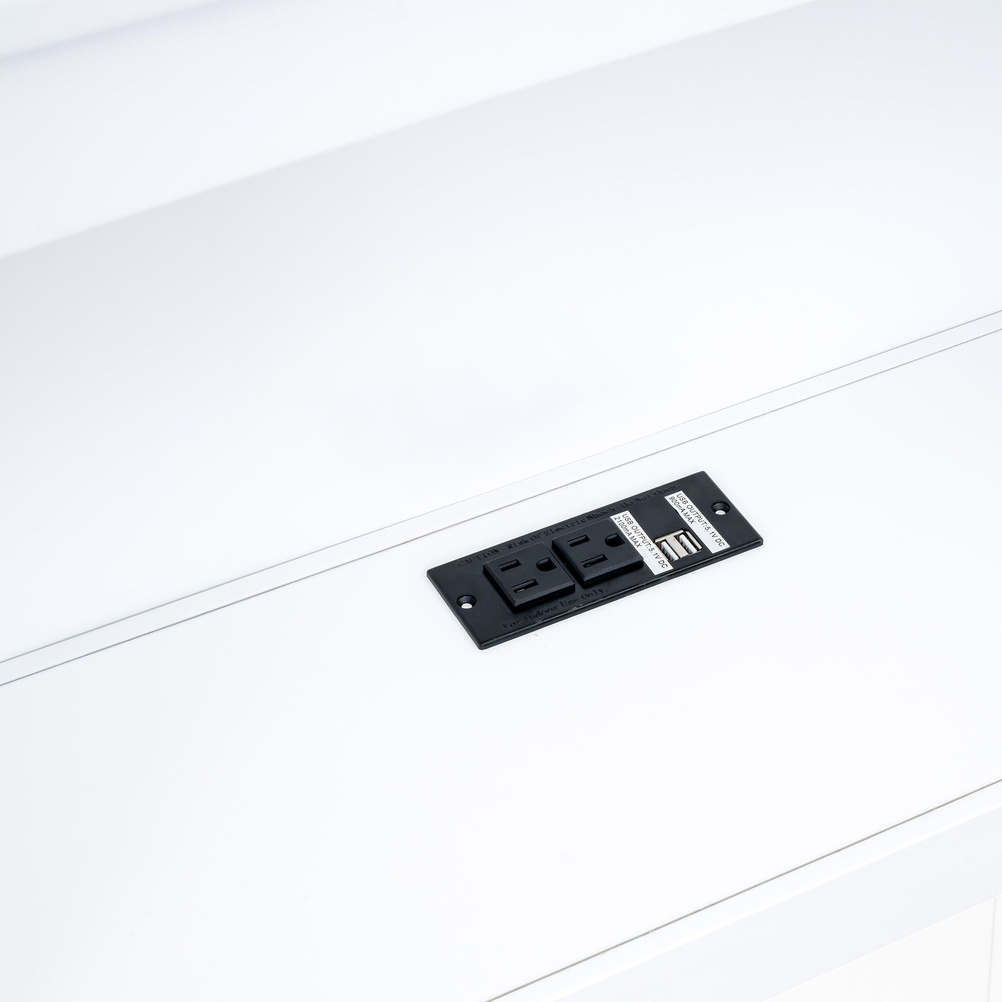 Daybed With 2 Storage Drawers, Storage Cabinets, USB Ports by Unique Piece Furniture