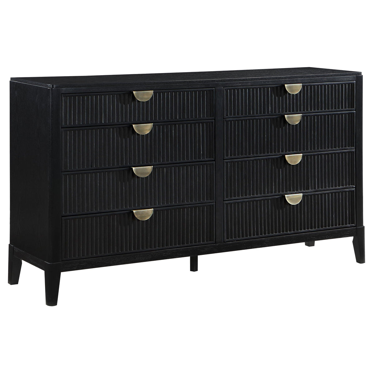 Brookmead 4-piece Upholstered Queen Bedroom Set Black by Unique Piece Furniture