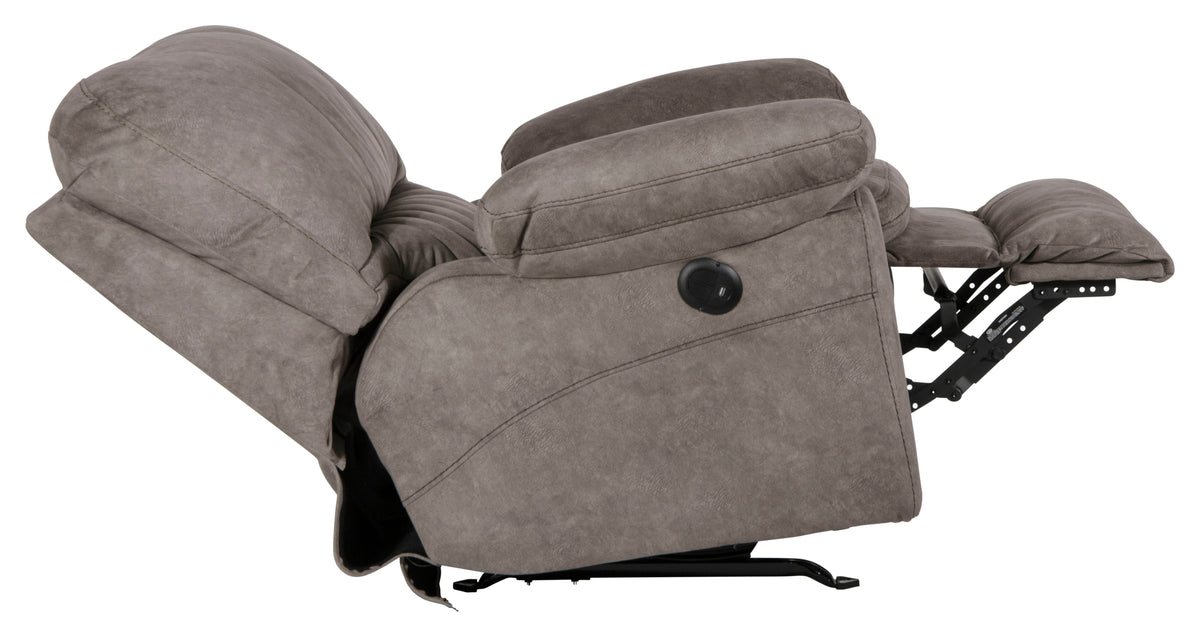 Reyes - Power Lay Flat Recliner by Unique Piece Furniture