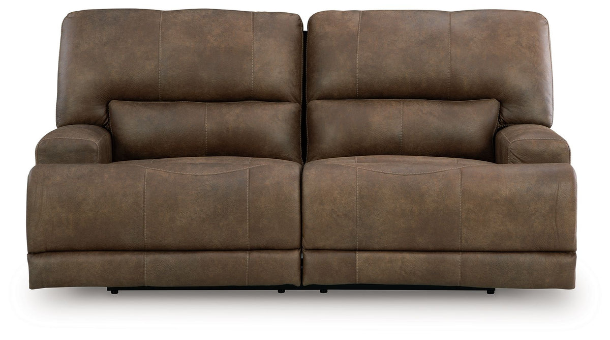 Beckley Place - 2 Seat Power Reclining Sofa With Adjustable Headrest - Earth by Unique Piece Furniture