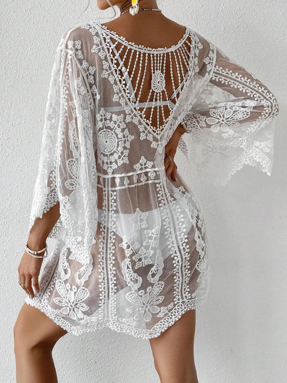 Lace Cover-Up Dress for Effortless Style and Elegance by Ruby Styx