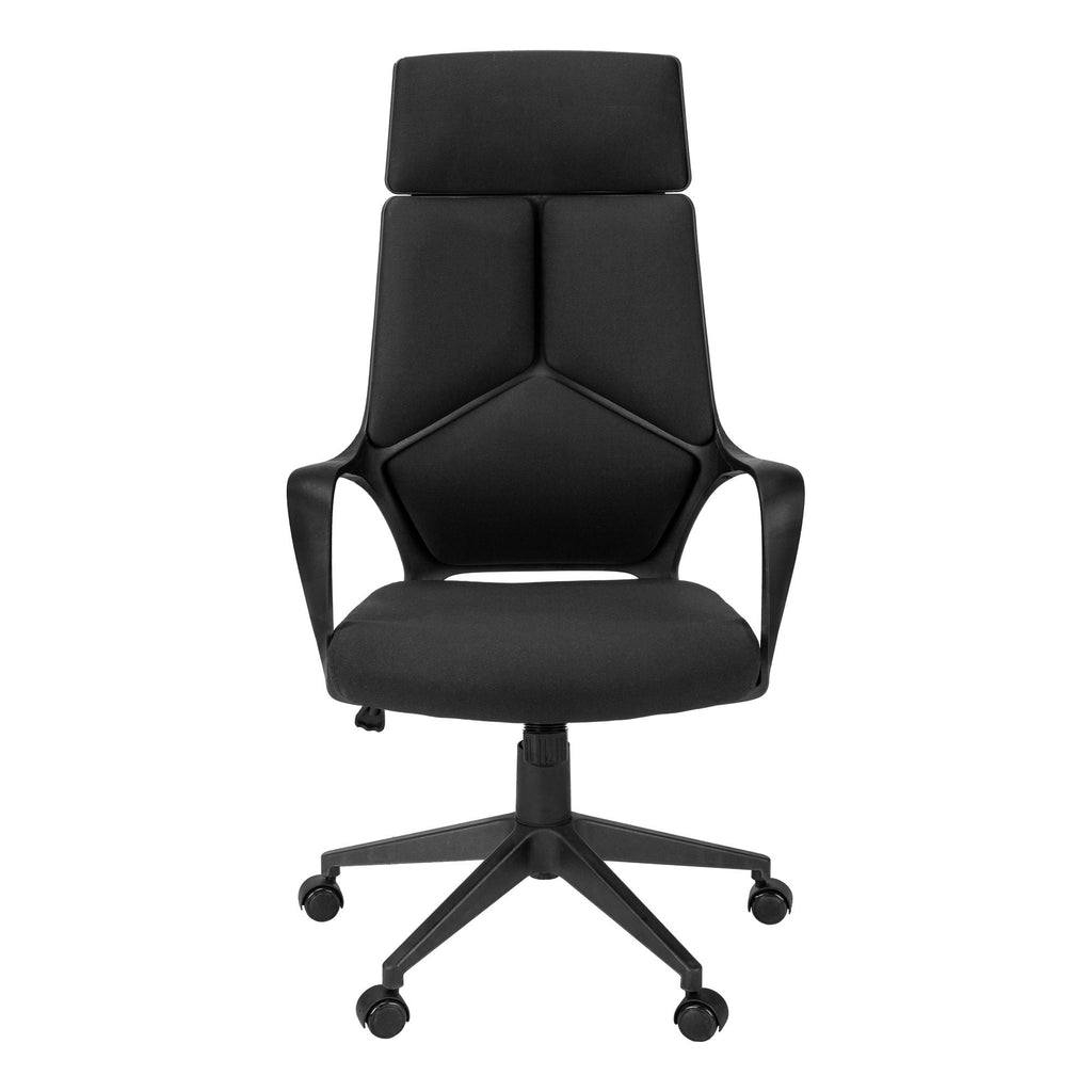Office Swivel Chair, Adjustable Height, Ergonomic, Armrests, Contemporary & Modern by Unique Piece Furniture