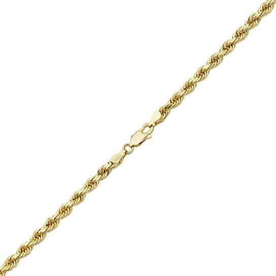 .925 Sterling Silver 1.5MM Diamond Cut Rope Chain Necklace by DailySale