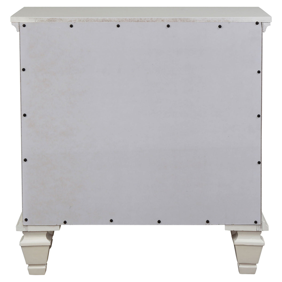 Sandy Beach 3-drawer Nightstand Cream White by Unique Piece Furniture