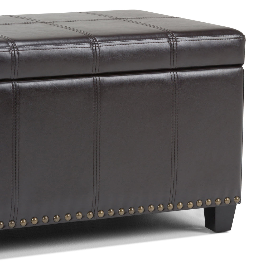 Amelia - Transitional Storage Ottoman Bench by Unique Piece Furniture