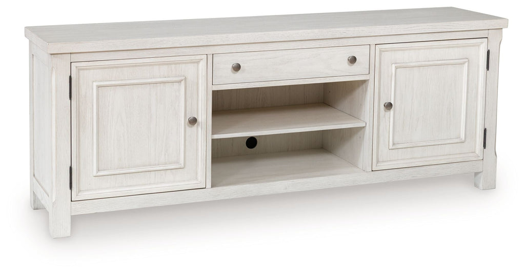 Robbinsdale - Extra Large TV Stand - Antique White by Unique Piece Furniture