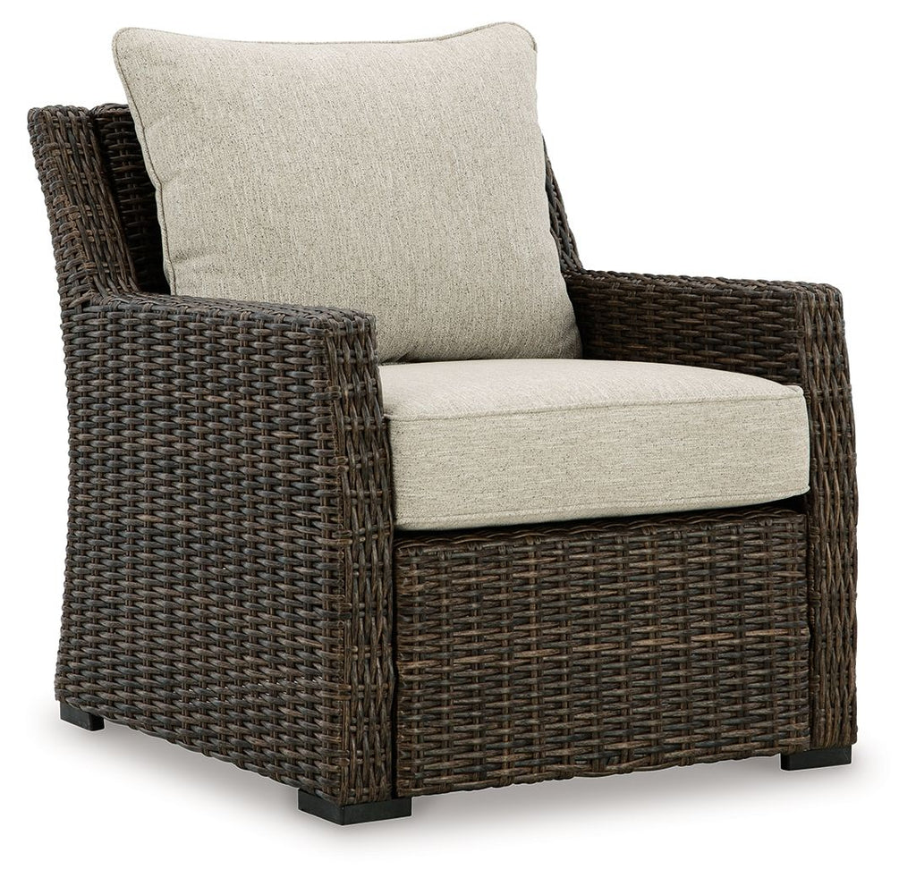 Brook Ranch - Lounge Chair With Cushion - Brown by Unique Piece Furniture