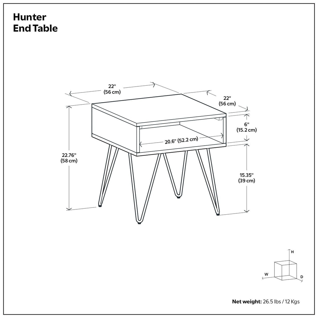 Hunter - End Table - Wood by Unique Piece Furniture