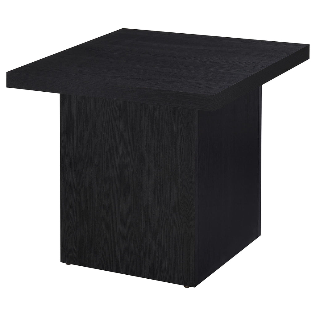 Max 3-piece Rectangular Coffee and End Table Set Black by Unique Piece Furniture