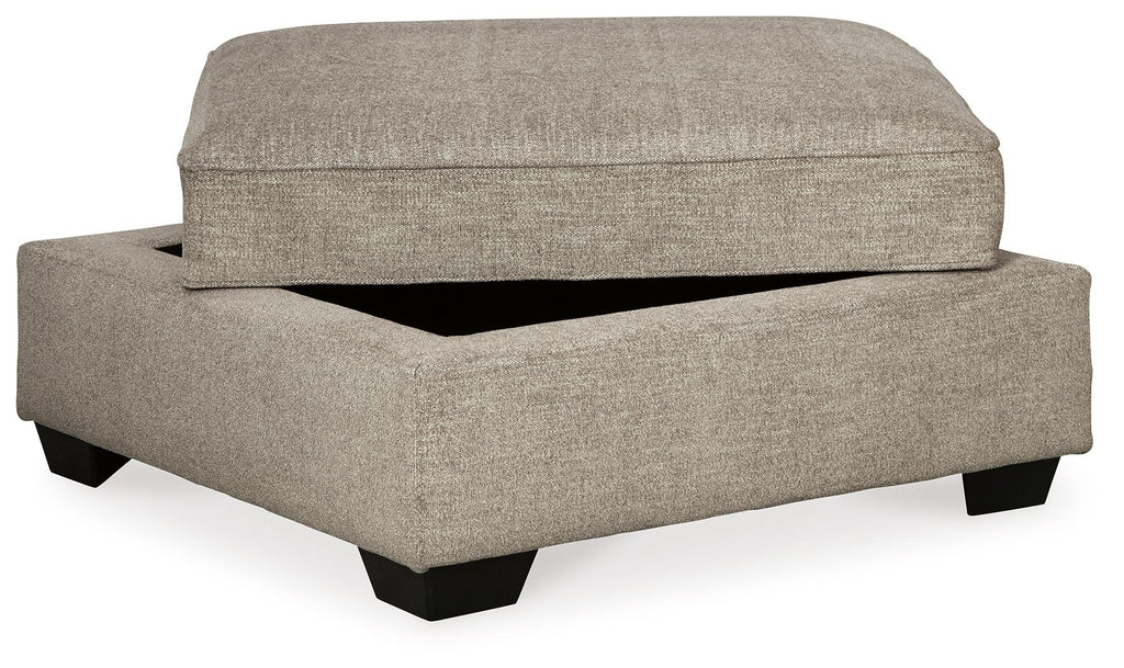 Bovarian - Ottoman With Storage - Stone by Unique Piece Furniture