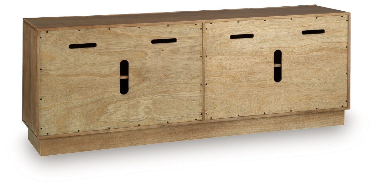 Timkins - Accent Cabinet - White Washed by Unique Piece Furniture