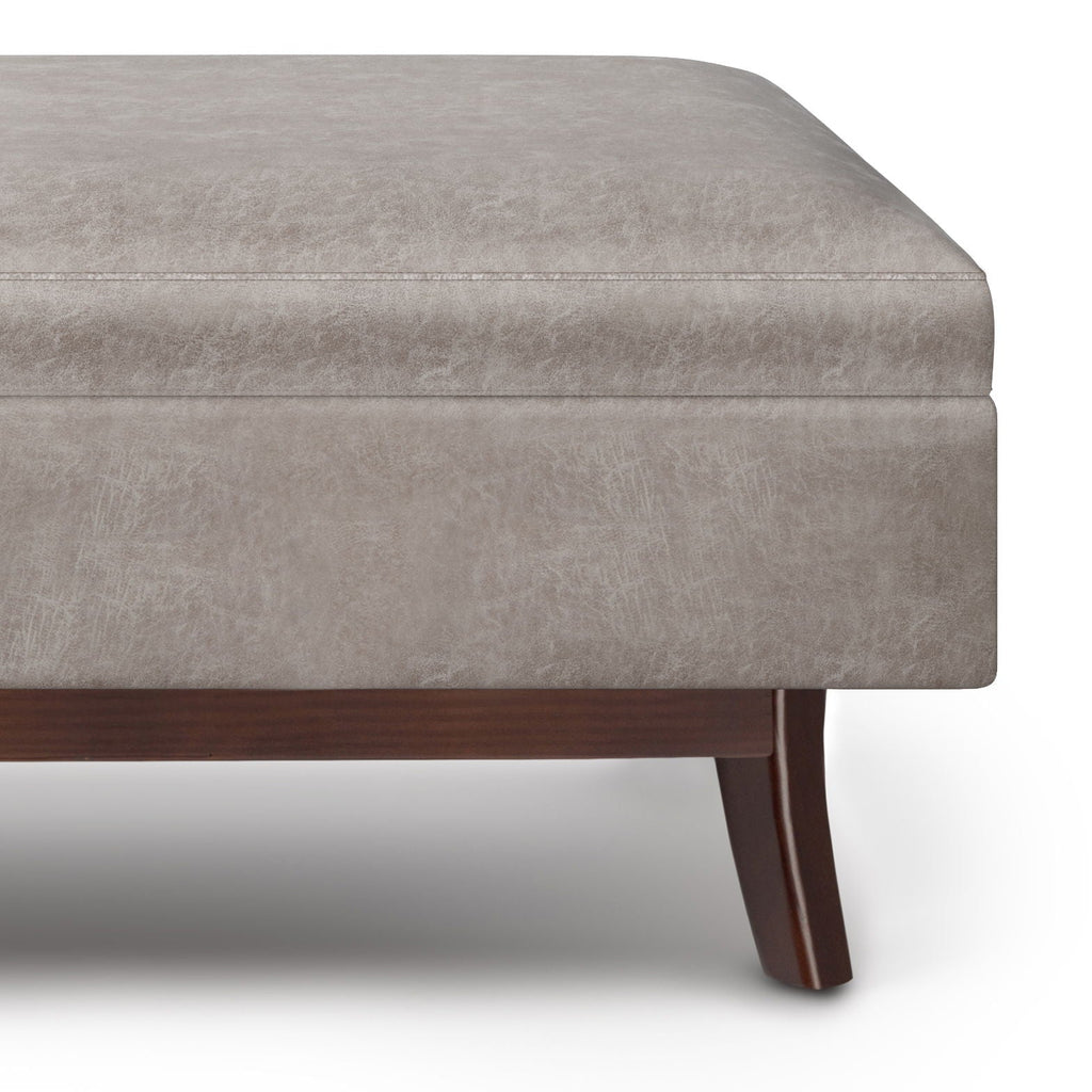 Owen - Upholstered Rectangular Storage Ottoman by Unique Piece Furniture