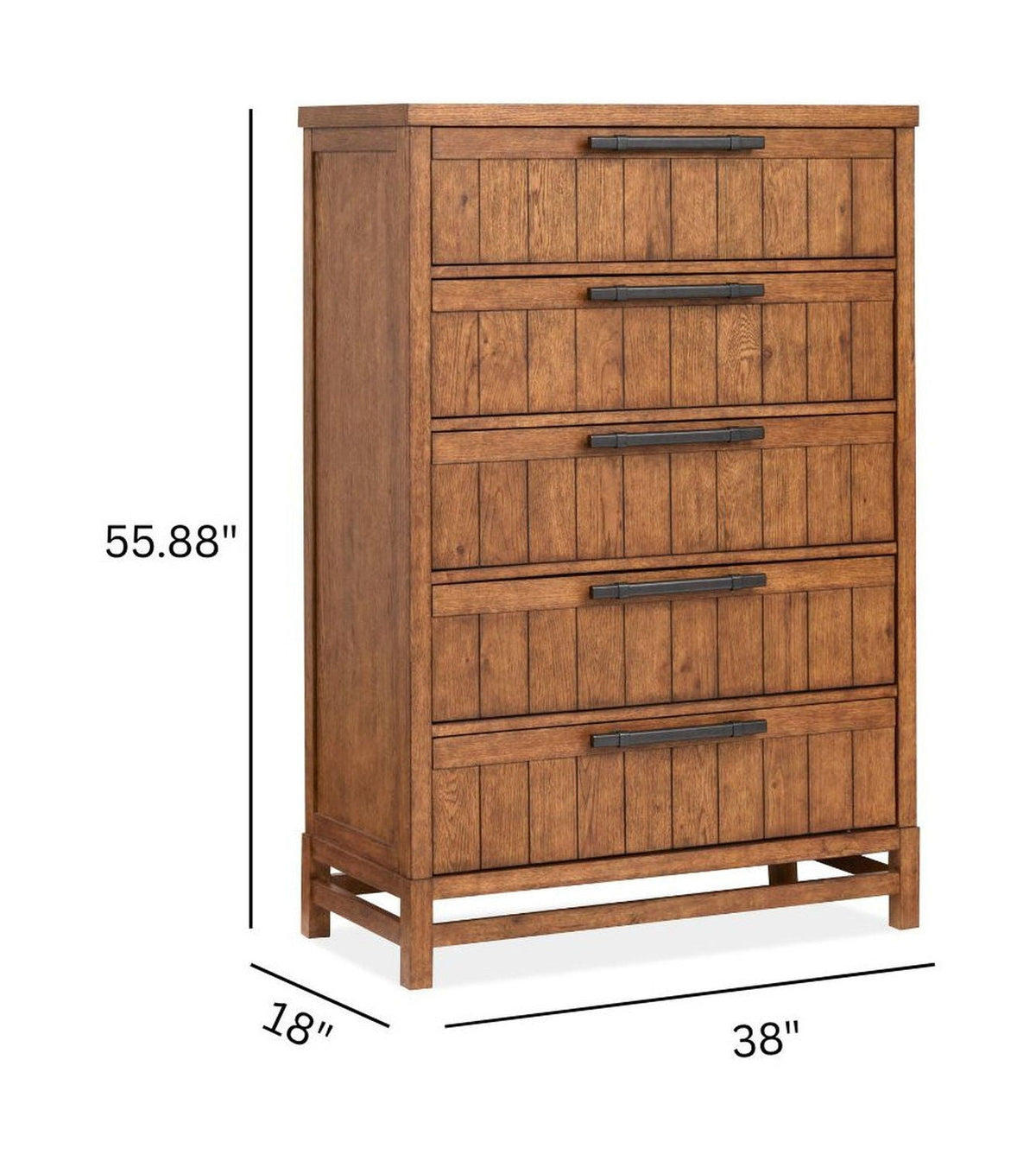 Conway - Drawer Chest - Honey Wheat by Unique Piece Furniture