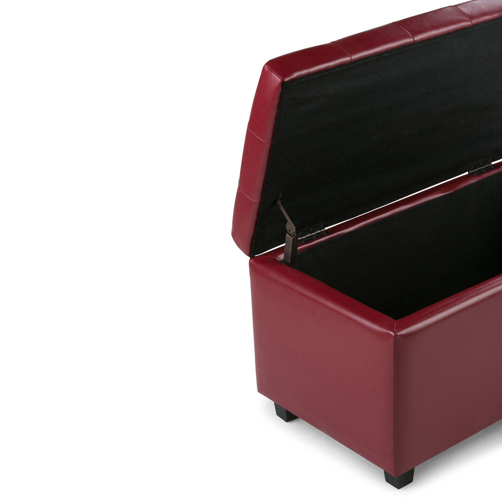 Cosmopolitan - Upholstered Storage Ottoman by Unique Piece Furniture