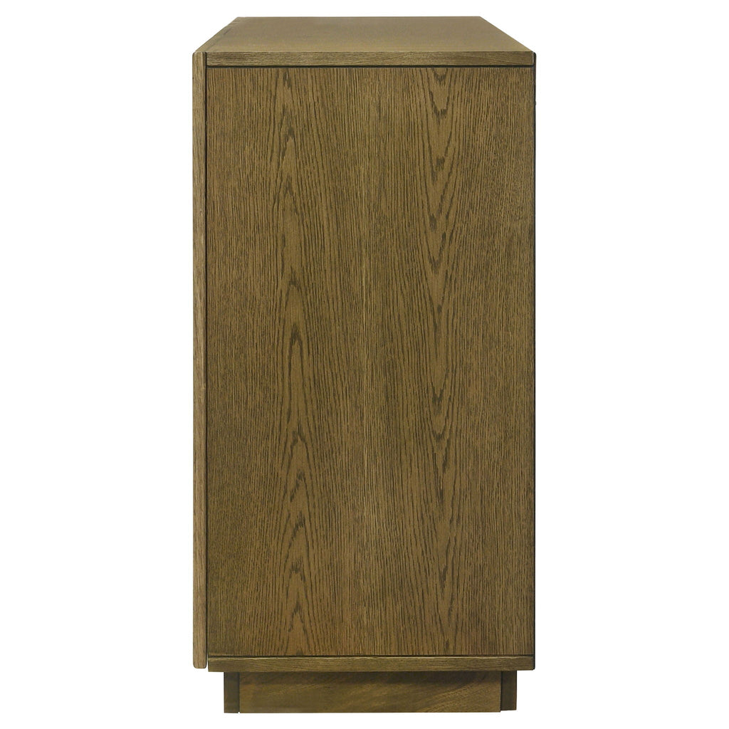 Castlewood 71-inch Dining Sideboard Buffet Server Brown Oak by Unique Piece Furniture
