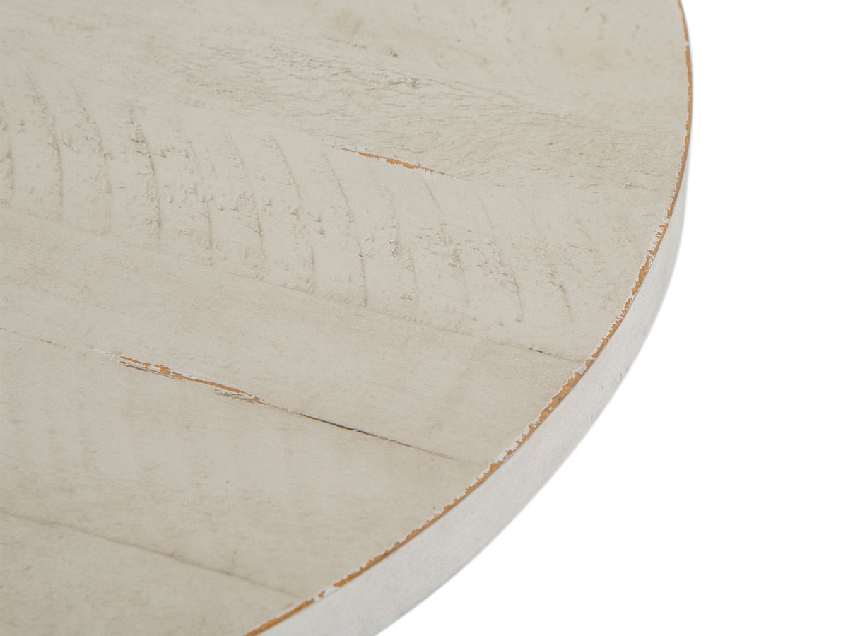 Bronwyn - Round Accent Table - Alabaster by Unique Piece Furniture