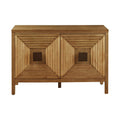Accent Cabinet With Adjustable Shelves - Natural by Unique Piece Furniture