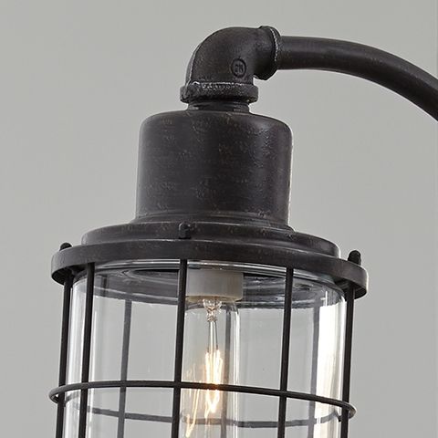 Jae - Metal Desk Lamp - Antique Black by Unique Piece Furniture
