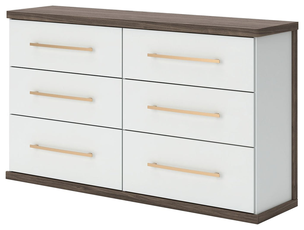 Kendanport - Six Drawer Dresser by Unique Piece Furniture
