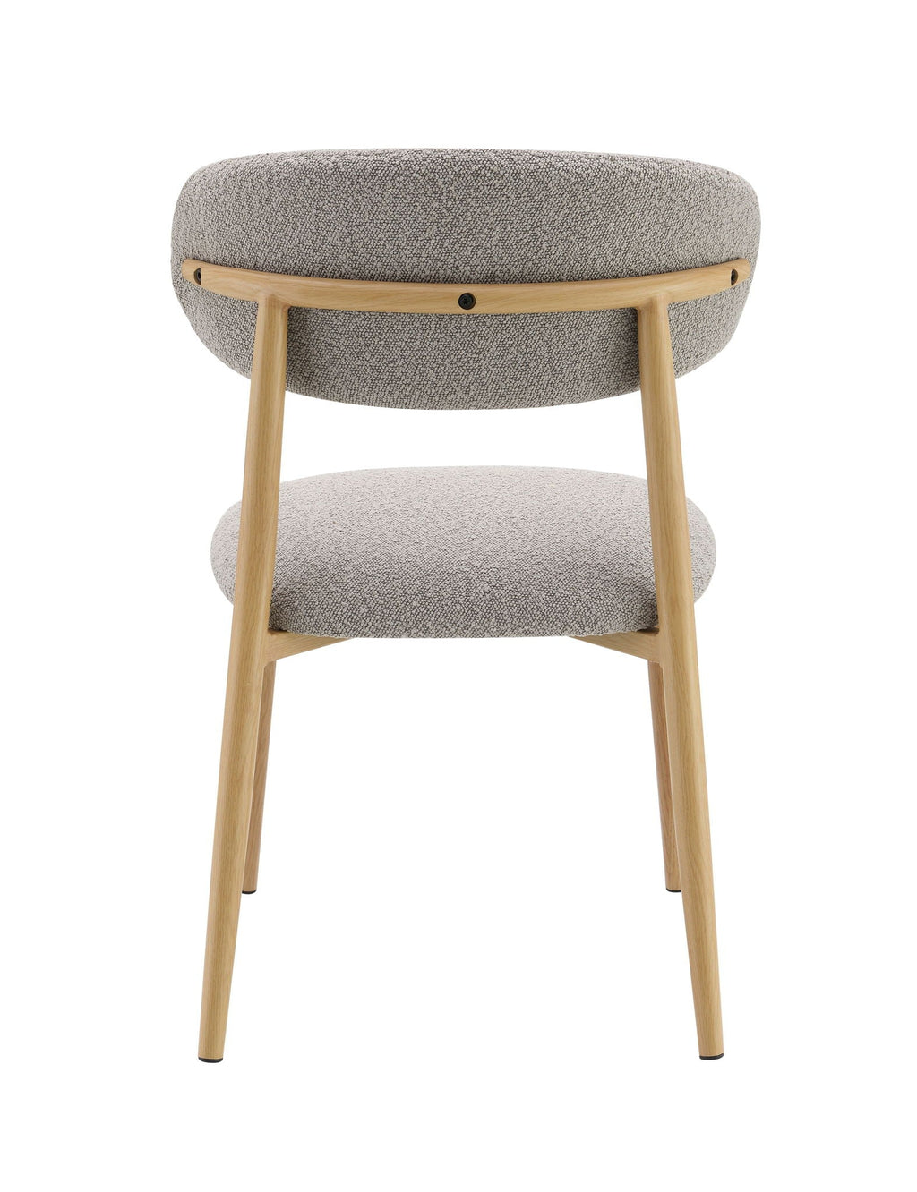 Kacey - Boucle Side Chair (Set of 2) - Gray by Unique Piece Furniture