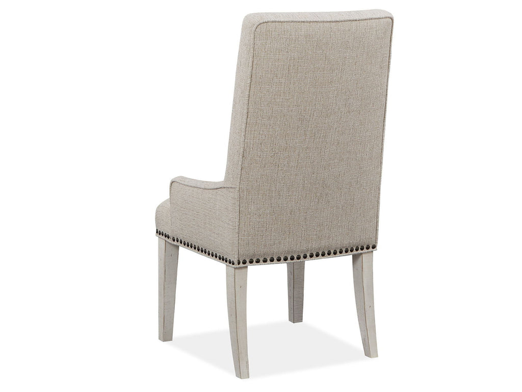 Bronwyn - Upholstered Host Side Chair (Set of 2) - Alabaster by Unique Piece Furniture