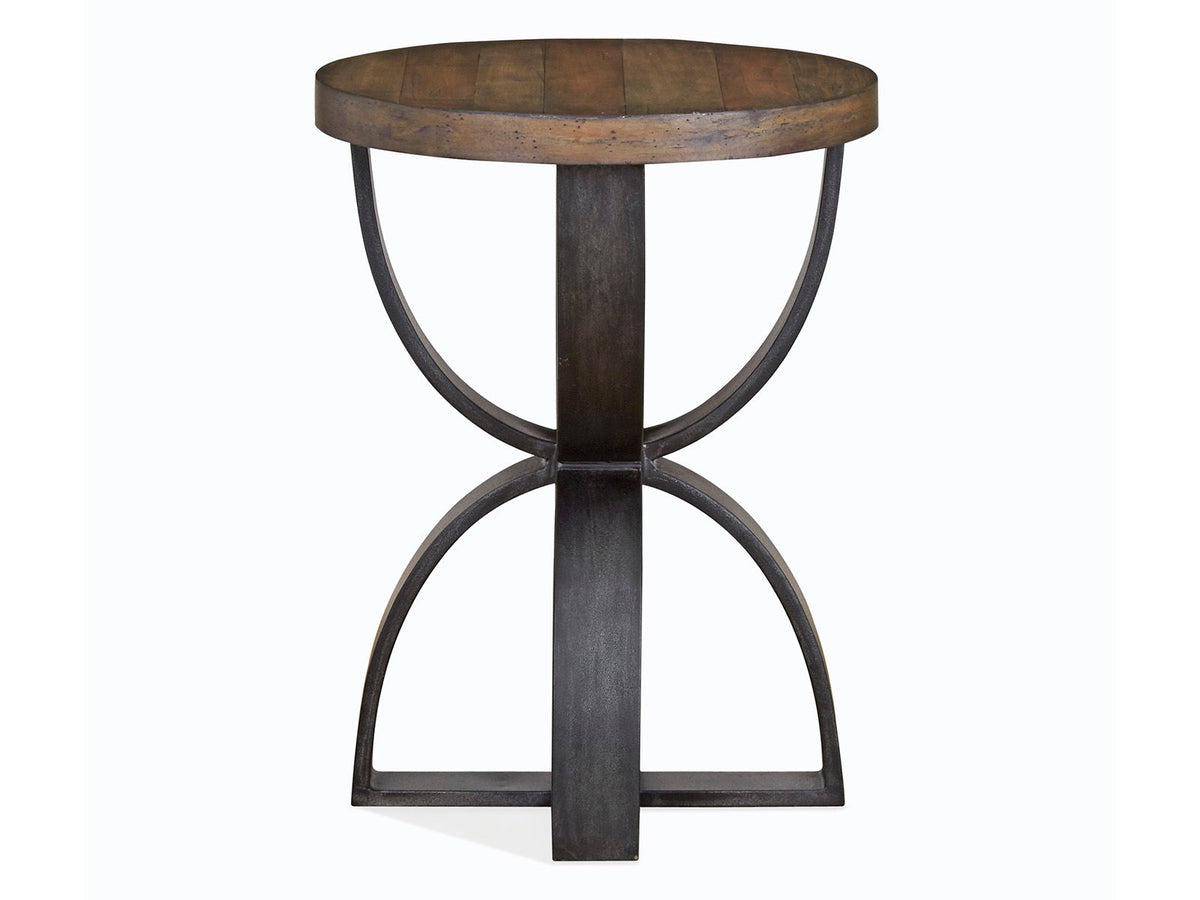 Bowden - Round Accent Table - Rustic Honey by Unique Piece Furniture