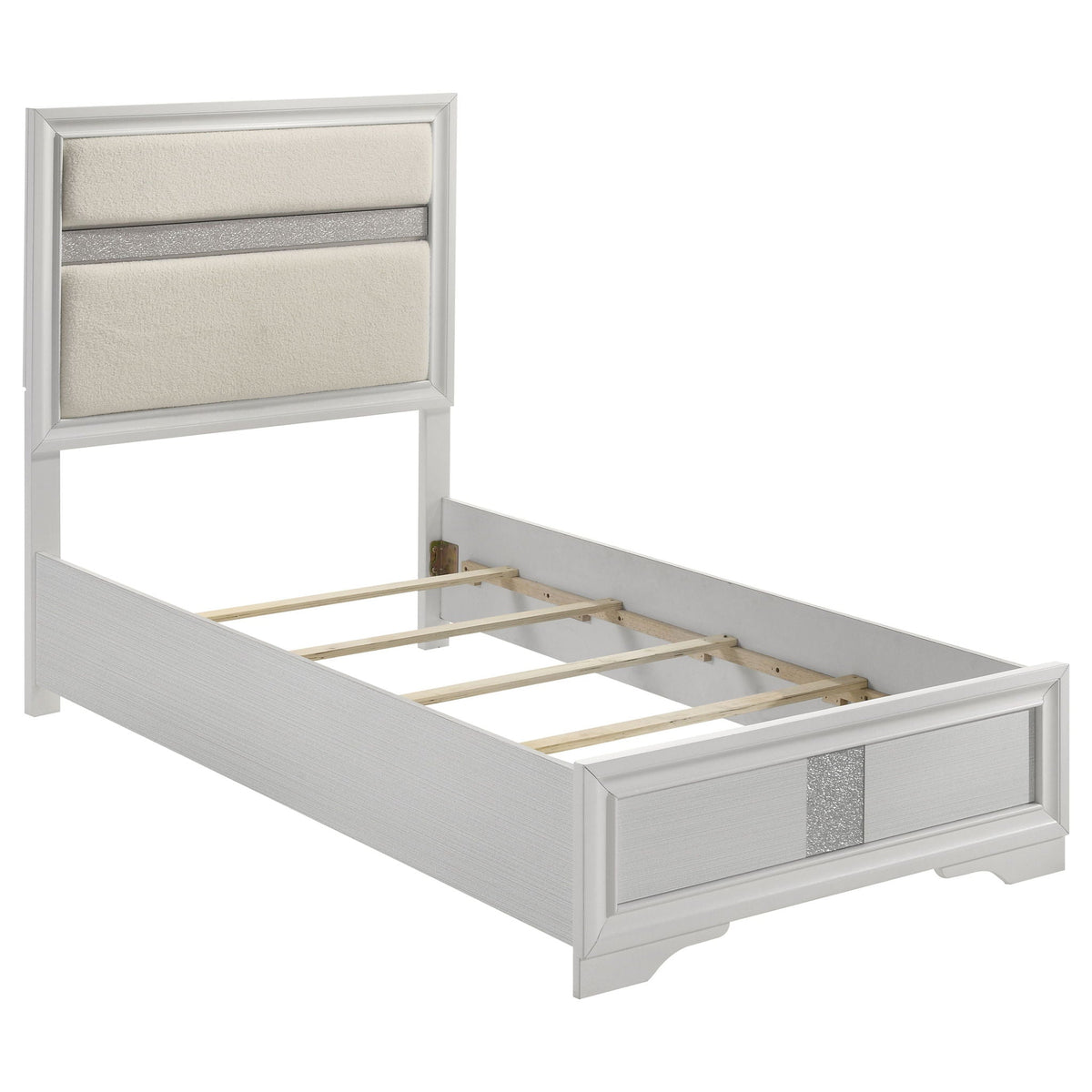 Miranda 5-piece Twin Bedroom Set White by Unique Piece Furniture