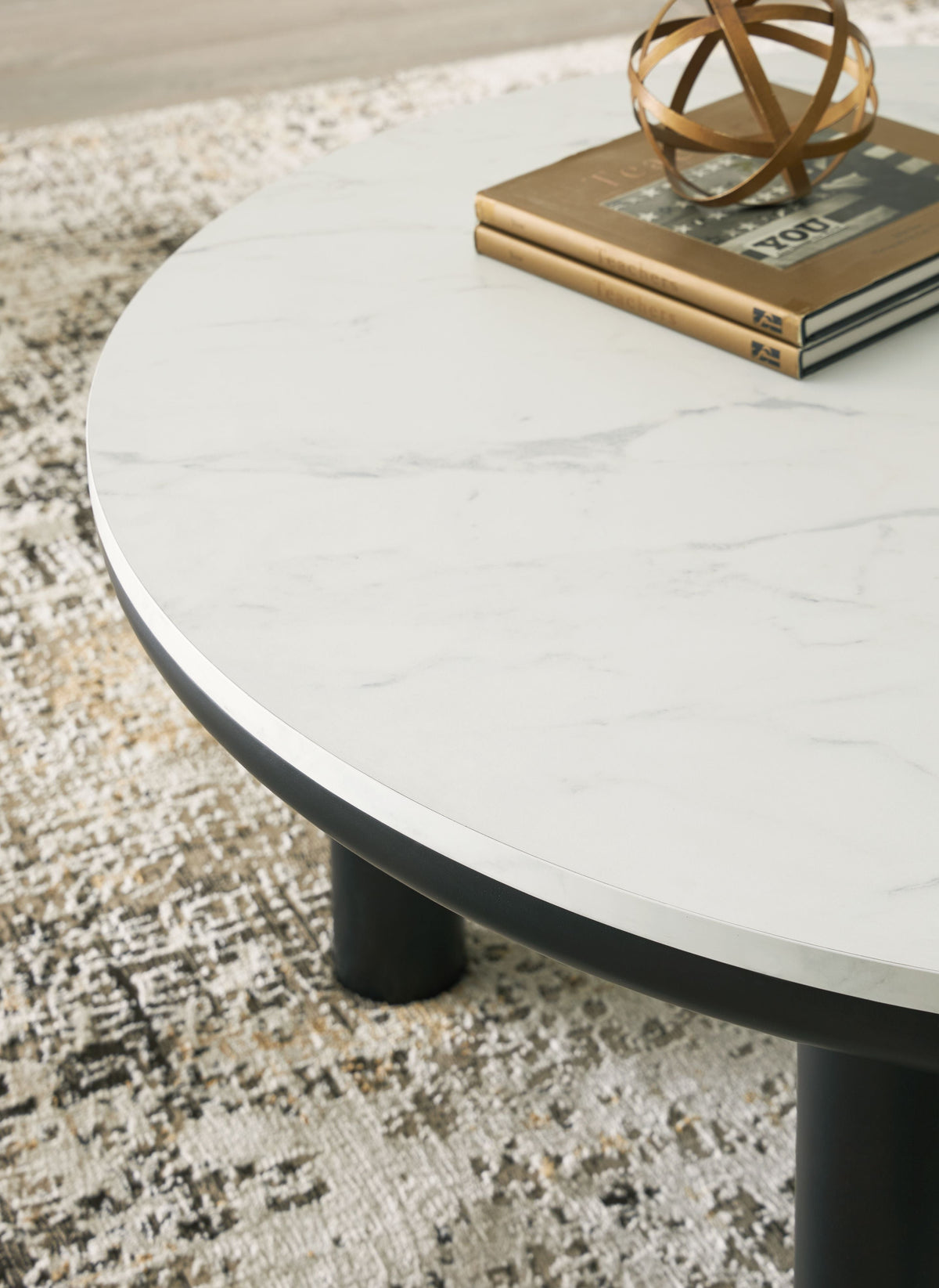 Xandrum - Occasional Table Set (Set of 3) - Black / White by Unique Piece Furniture
