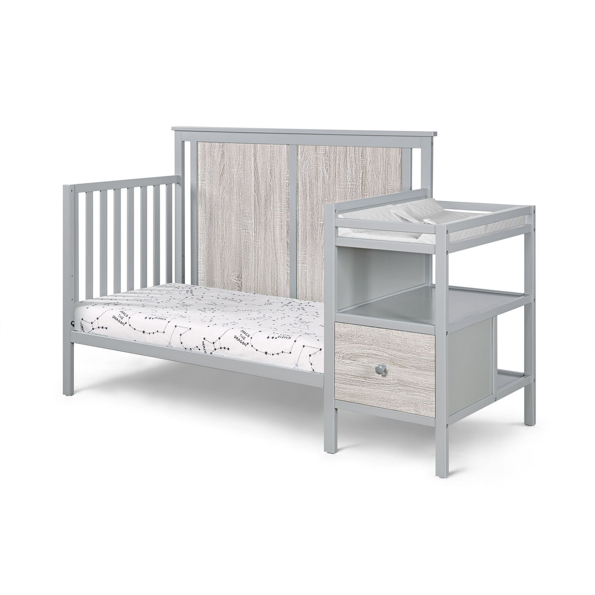 Connelly - 4-in-1 Crib and Changer Combo by Unique Piece Furniture