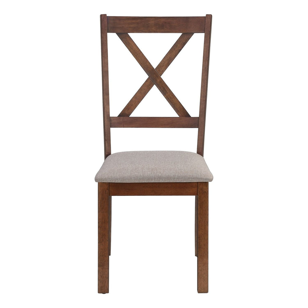 Dining Chair Side, Upholstered For Dining Room, Transitional (Set of 2) by Unique Piece Furniture