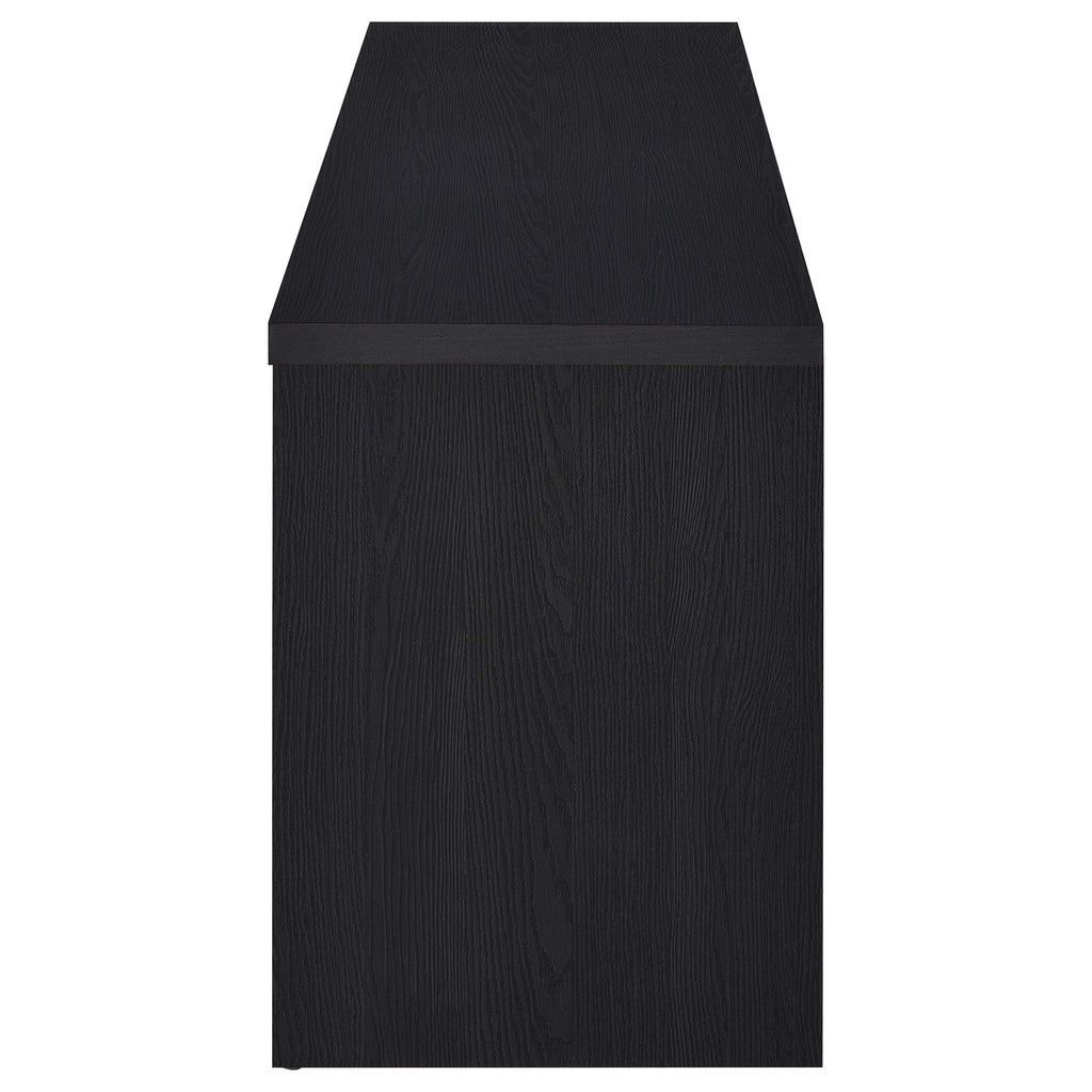 Winfield 78-inch 2-door TV Stand Media Console Black by Unique Piece Furniture