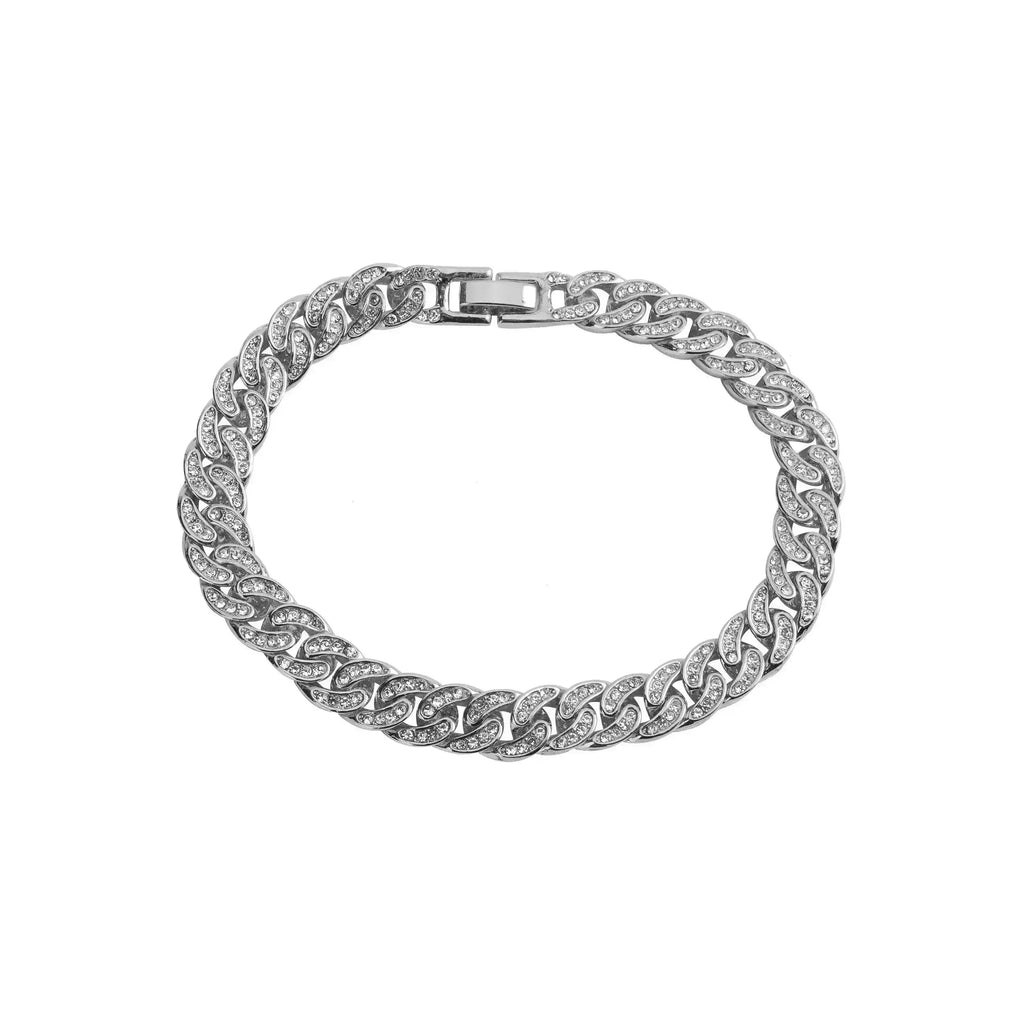 CREW BM 8 MM Cuban Bracelet | 970751 by Femstylo