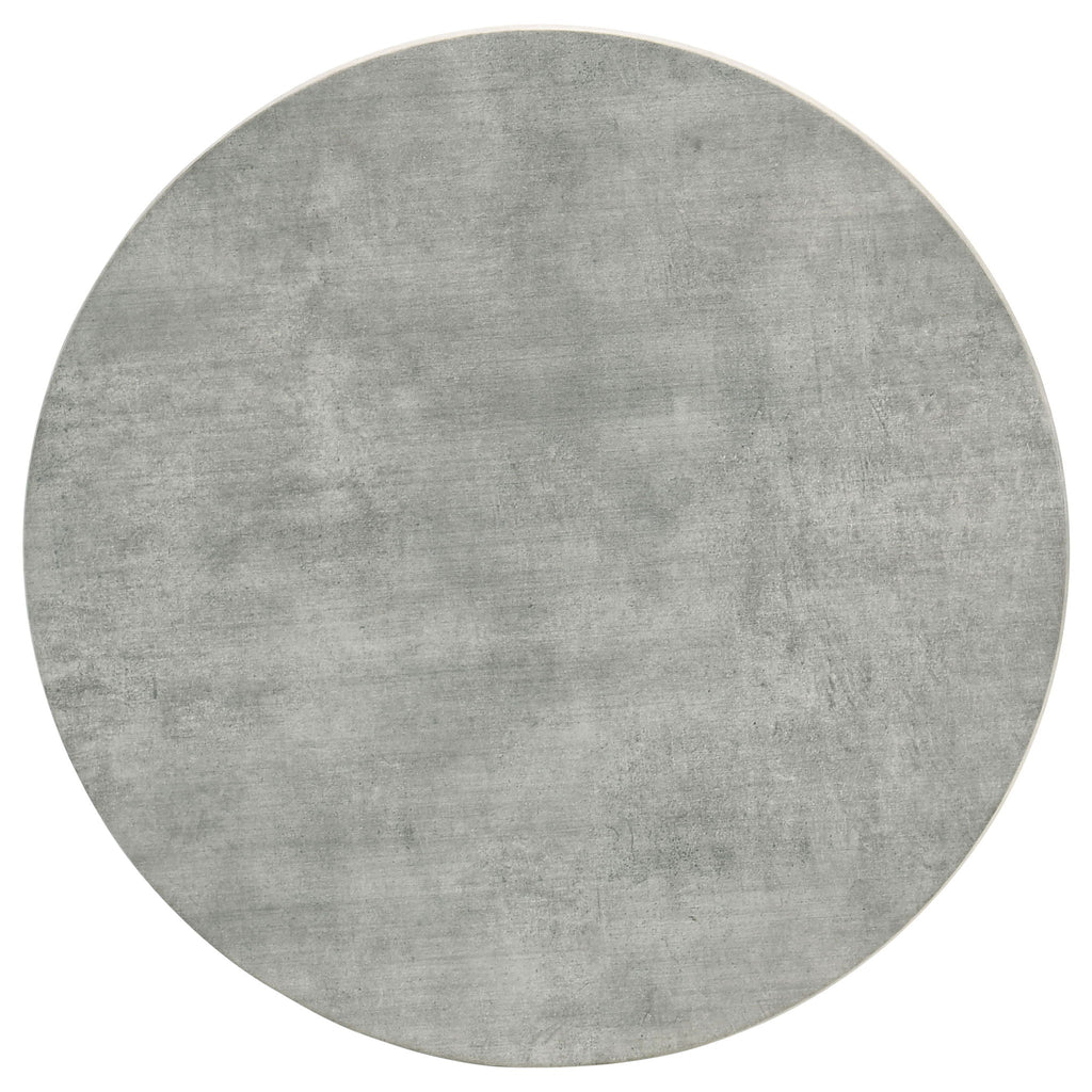 Hadi 2-piece Round SmartTop Coffee and End Table Set Cement by Unique Piece Furniture