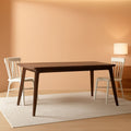Brayson Walnut Rectangular Dining Table 67 Inch Wide by ShipItFurniture