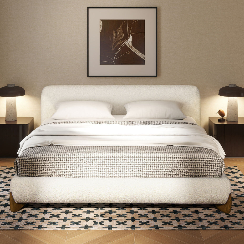 Alpine - Puffy Modern Platform Bed by Unique Piece Furniture
