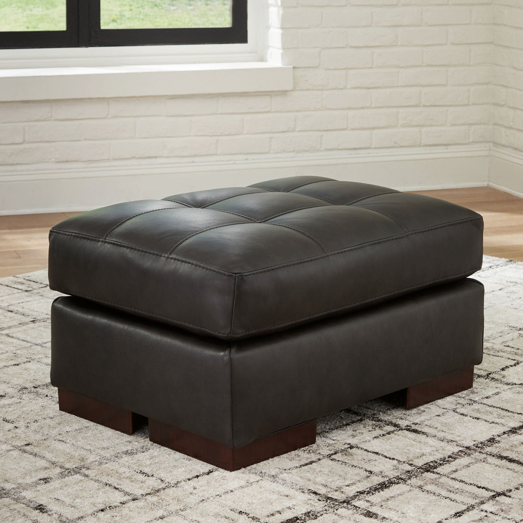 Luigi - Ottoman - Thunder by Unique Piece Furniture
