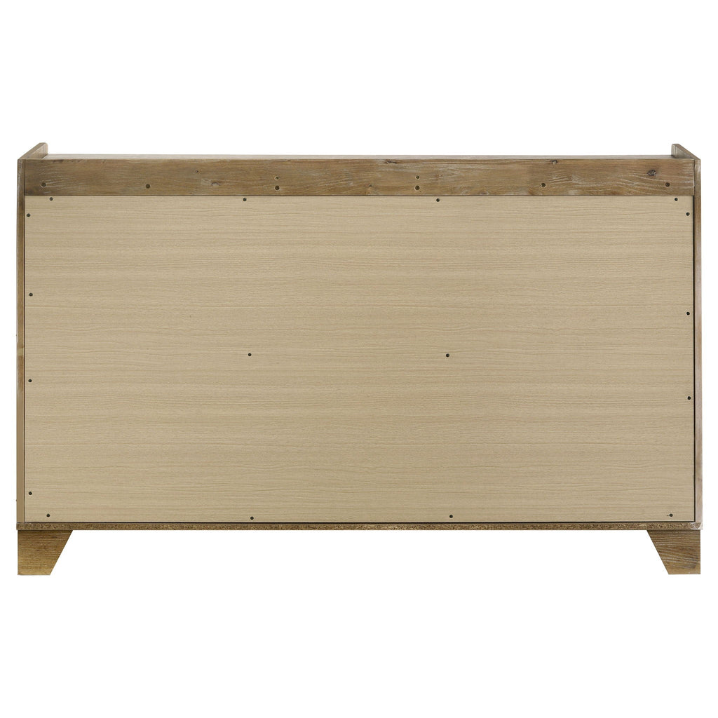 Henderson 6-drawer Bedroom Dresser Cabinet Medium Oak by Unique Piece Furniture