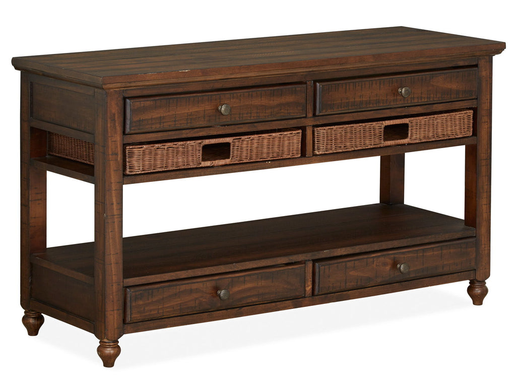 Cottage Lane - Wood Sofa Table - Coffee by Unique Piece Furniture