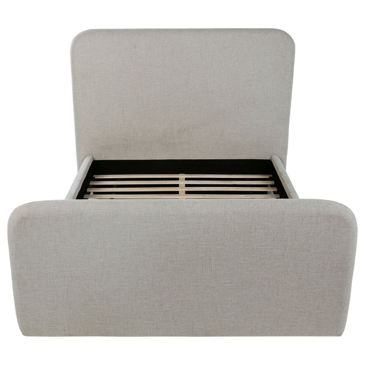 Wren Upholstered Queen Panel Bed Grey by Unique Piece Furniture