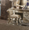 Vendome - Vanity Stool - Gold Patina / Bone by Unique Piece Furniture