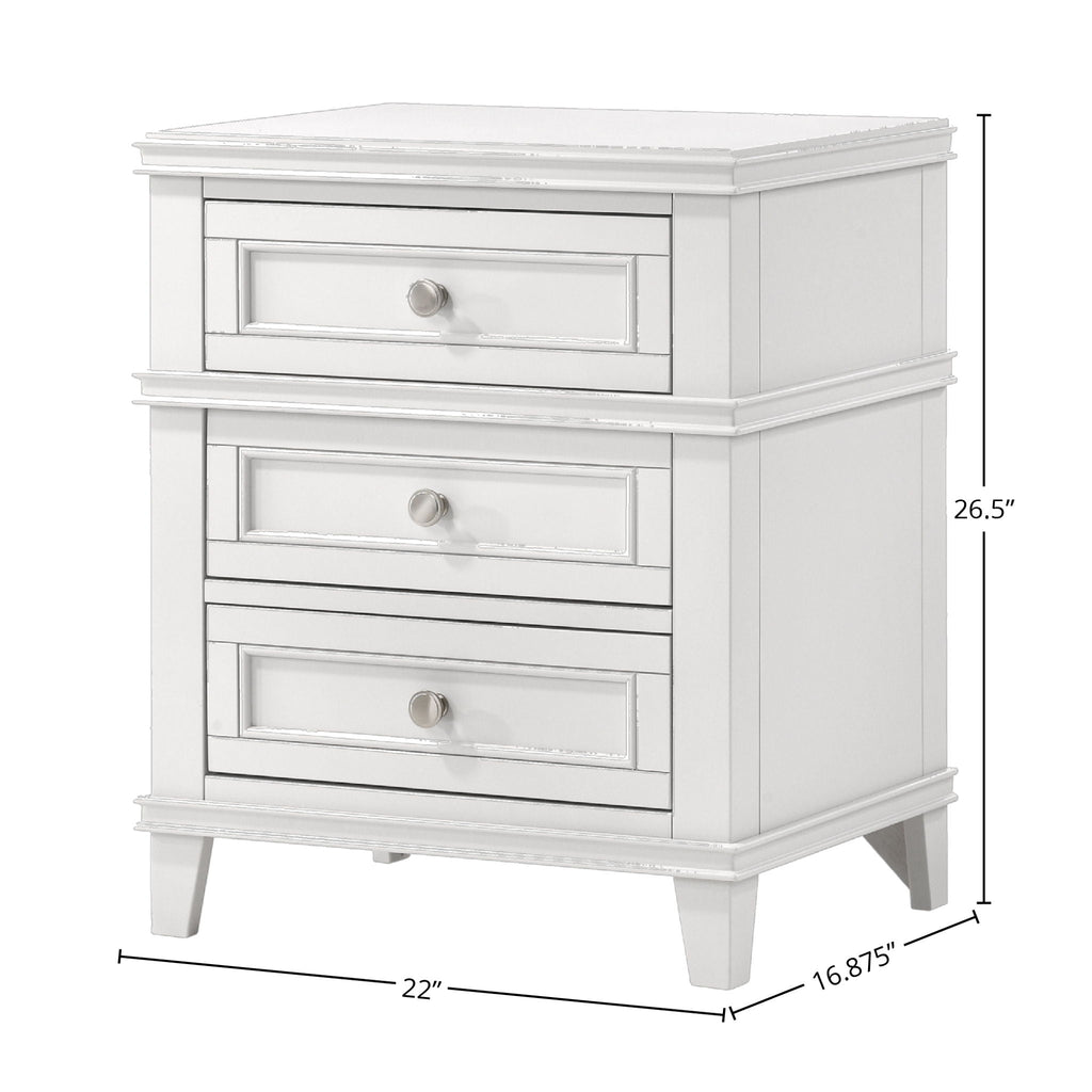 3 Drawer Nightstand With USB by Unique Piece Furniture