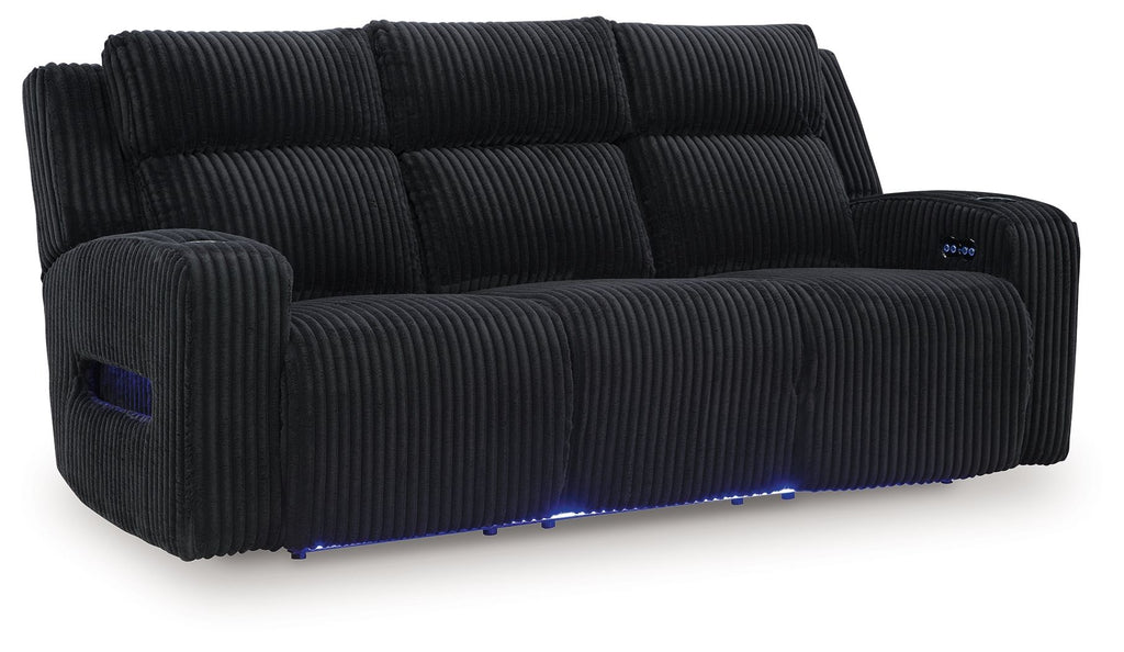 Forest Lake - Power Reclining Sofa With Adj Headrest by Unique Piece Furniture