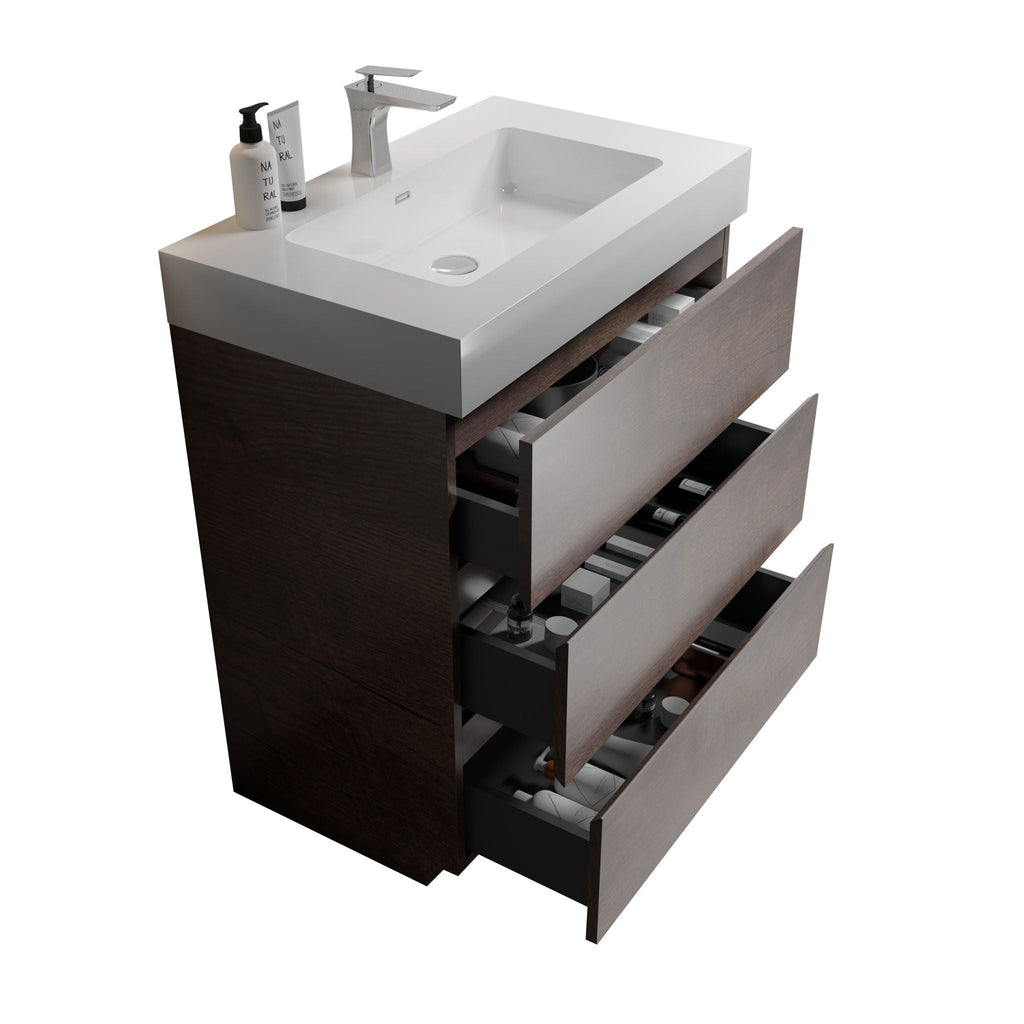 Alice - Bathroom Vanity With Large Storage, Freestanding by Unique Piece Furniture